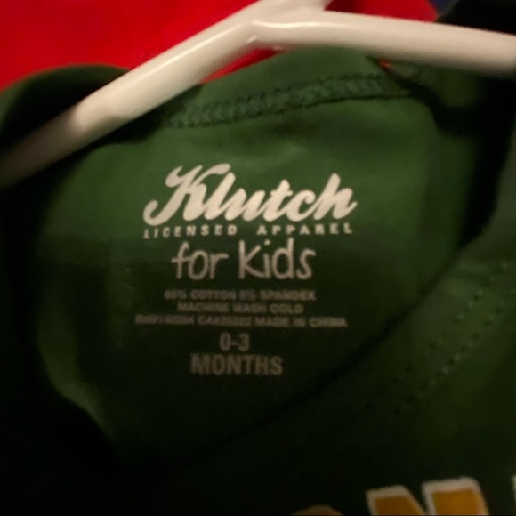 Edmonton Eskimos Short Sleeve Dress Size 0-3 Months - Picture 4 of 4